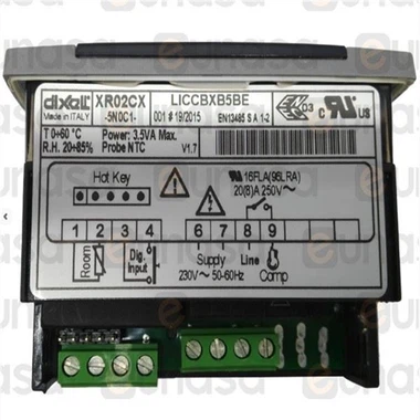 Pieza de temperatura de refuigeración Dixell para compresor HVAC