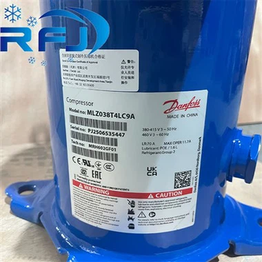 Compresor hermético tipo scroll serie MLZ MLZ038T4LC9A
